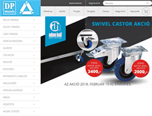 Tablet Screenshot of dpmusic.hu